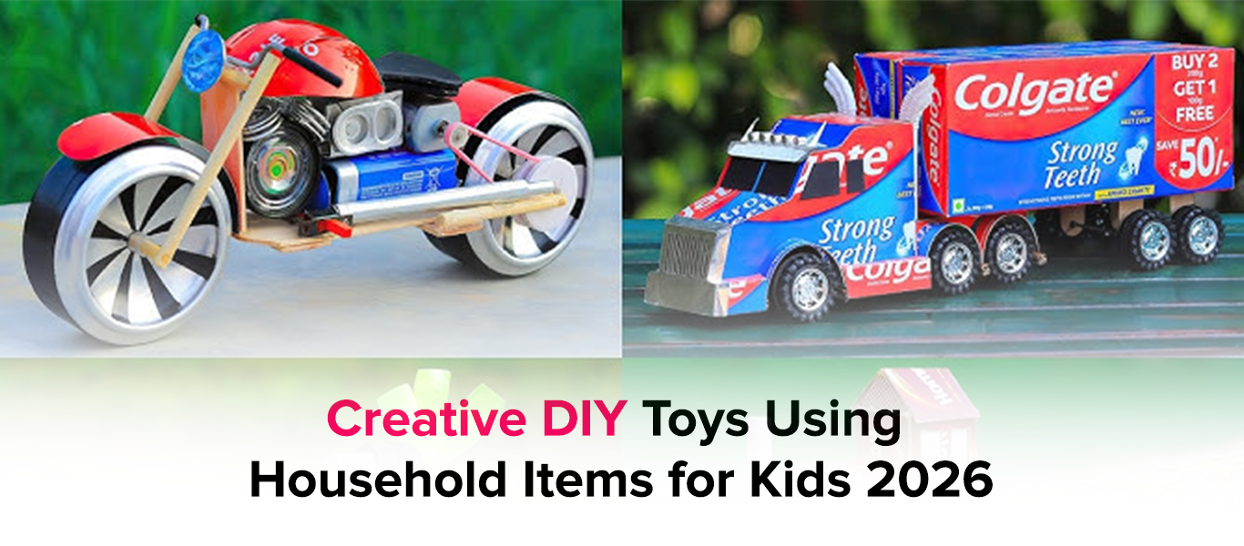 Creative DIY Toys Using Household Items for Kids 2026
